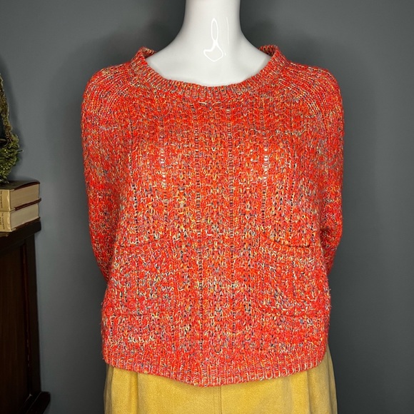 Anthropologie Moth : marled swing sweater - Picture 3 of 15